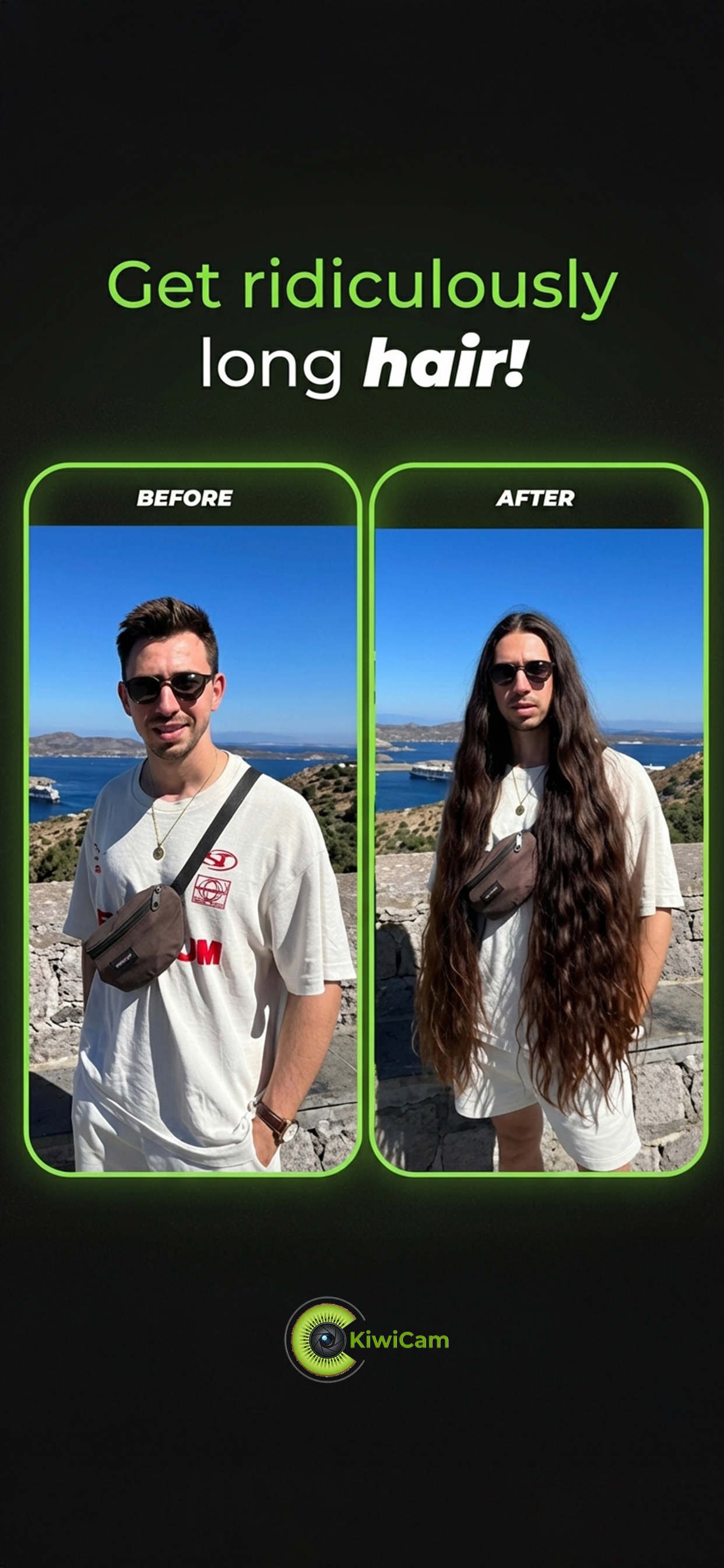 Portrait transformed with KiwiCam cinematic style